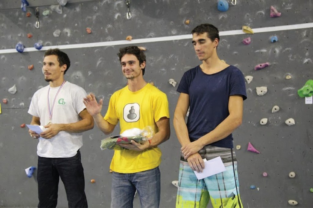 Yann Champion d'escalade dans Le Var