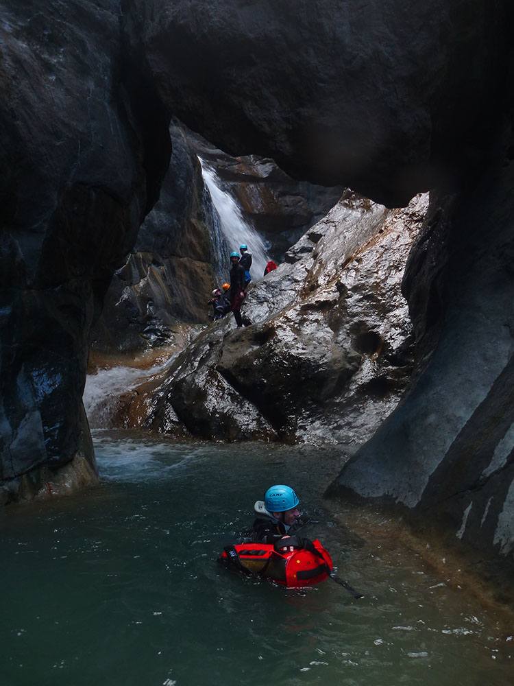 Canyon Bras rouge Canyon réunion