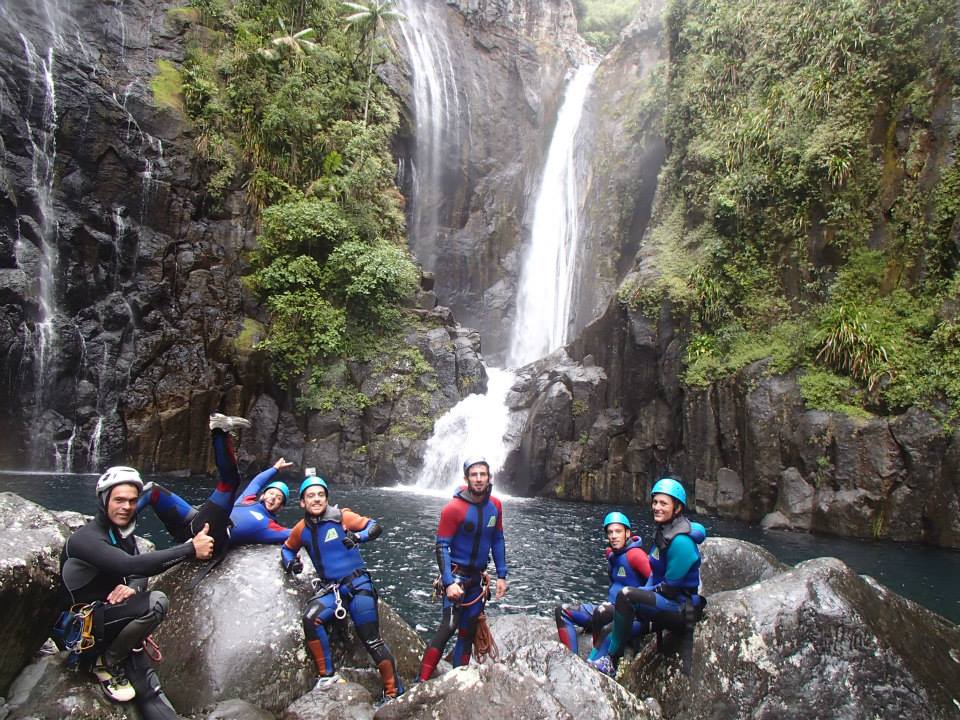 Canyoning Réunion Takamaka